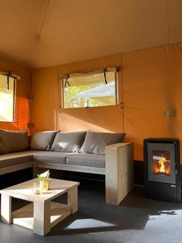 Luxe Safaritent Medley 5 Persoons Op Camping Rijsterbos Dış mekan fotoğraf
